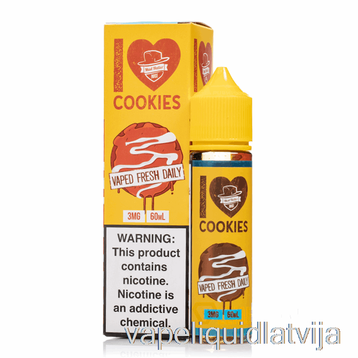 I Love Cookies - Mad Hatter Juice - 60ml 3mg Vape Liquid